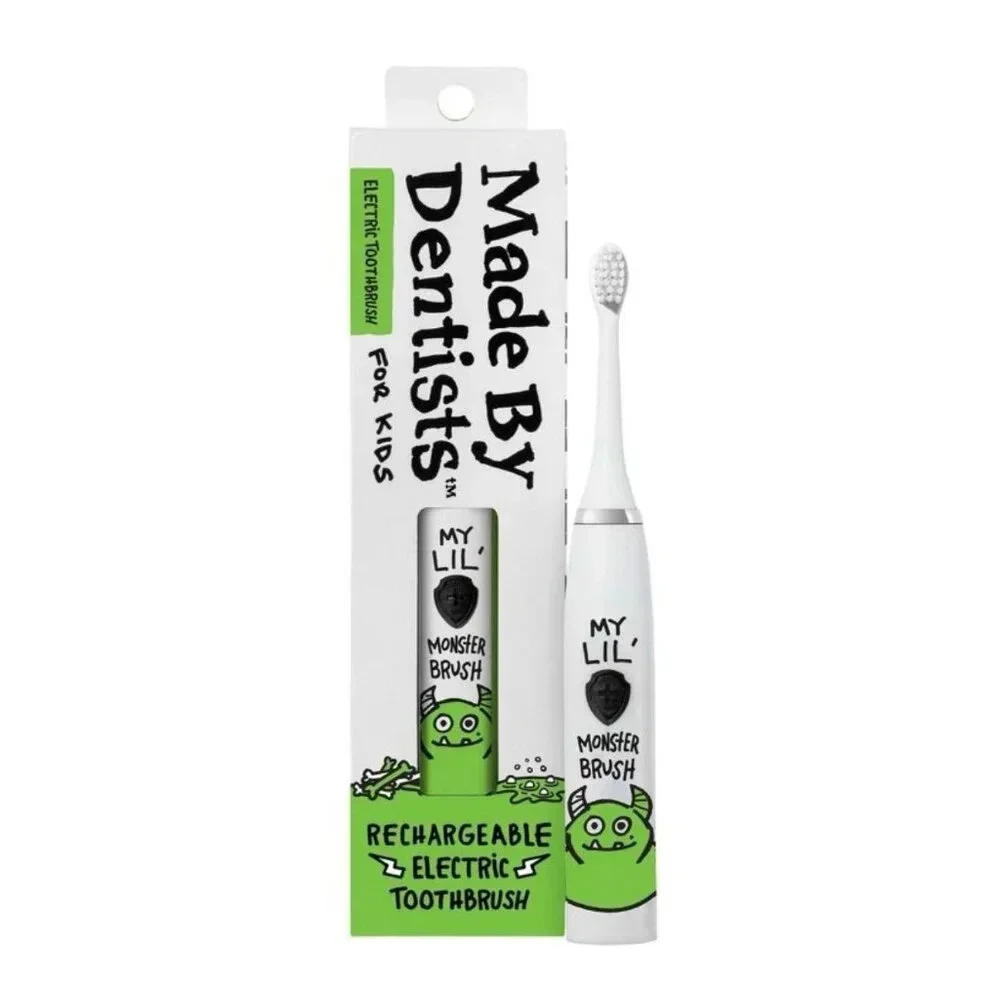 NEW Rechargeable Electric Toothbrush with 2 Replacement Toothbrush Heads and Cha